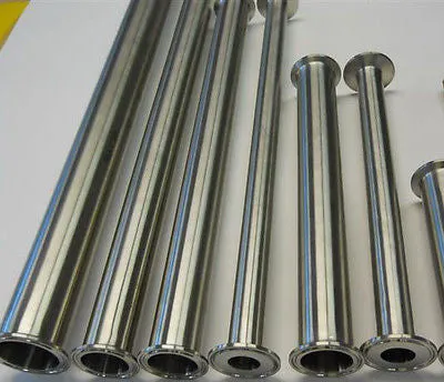 12" x 36" Sanitary, 304 Stainless Steel, Tri Clamp Spool, BHO Extractor Column