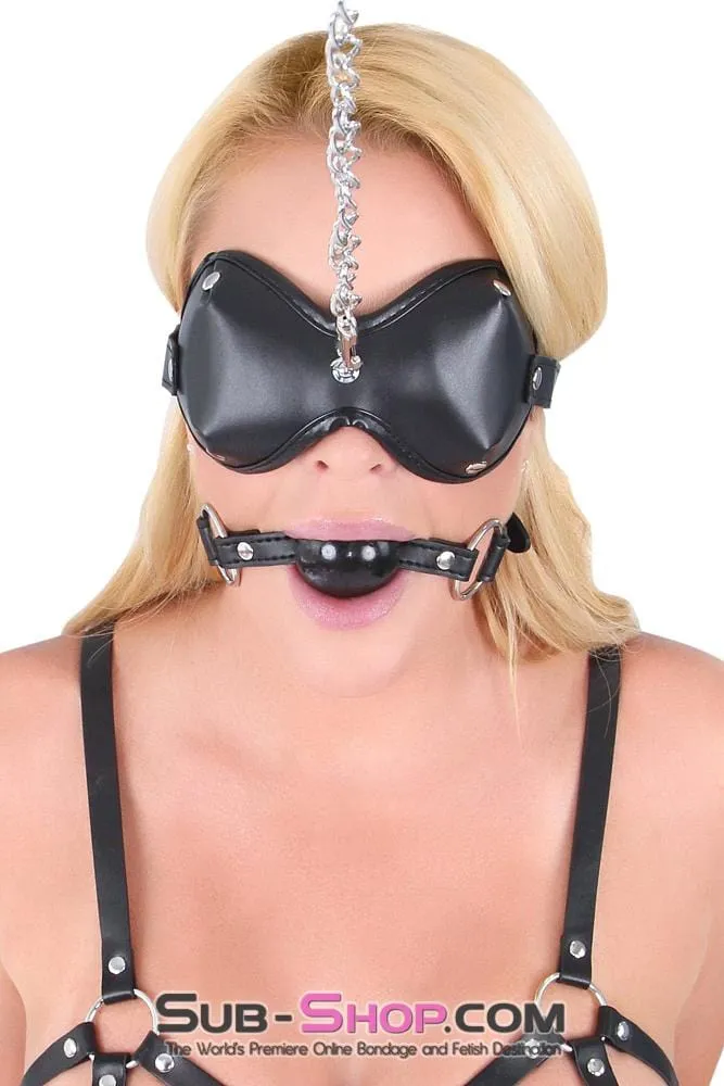 1354M      Supreme Coverage Blindfold with Kitten Post Hardware