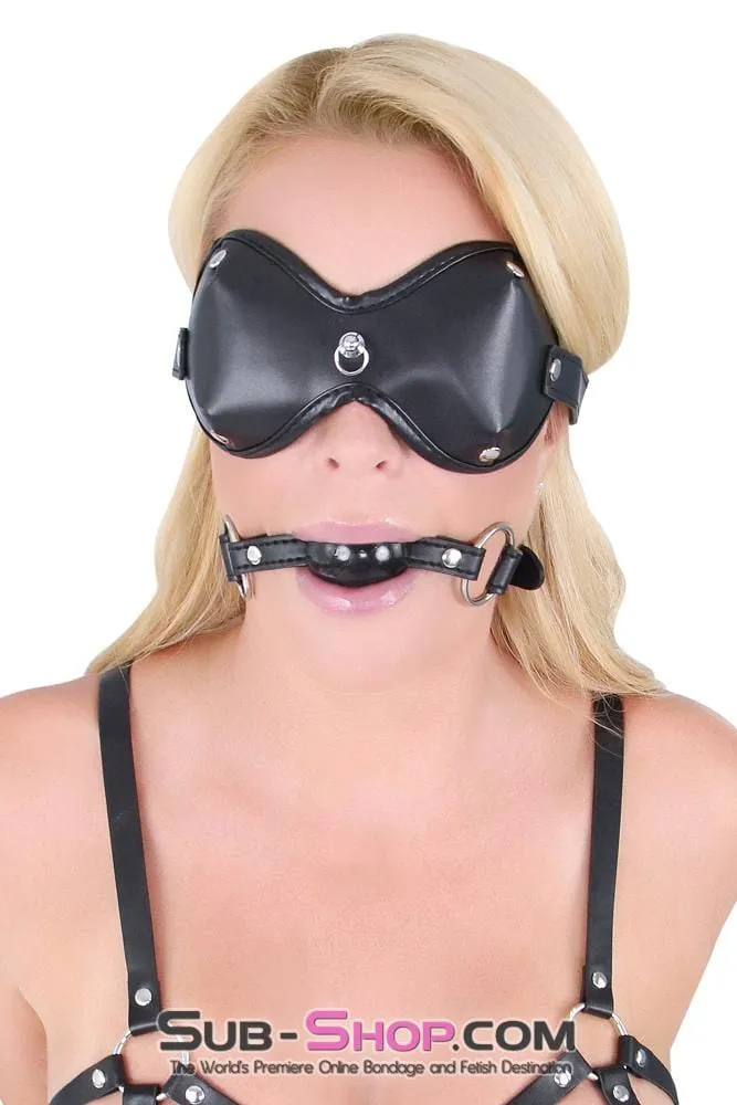1354M      Supreme Coverage Blindfold with Kitten Post Hardware