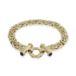 14K Byzantine Link Bracelet