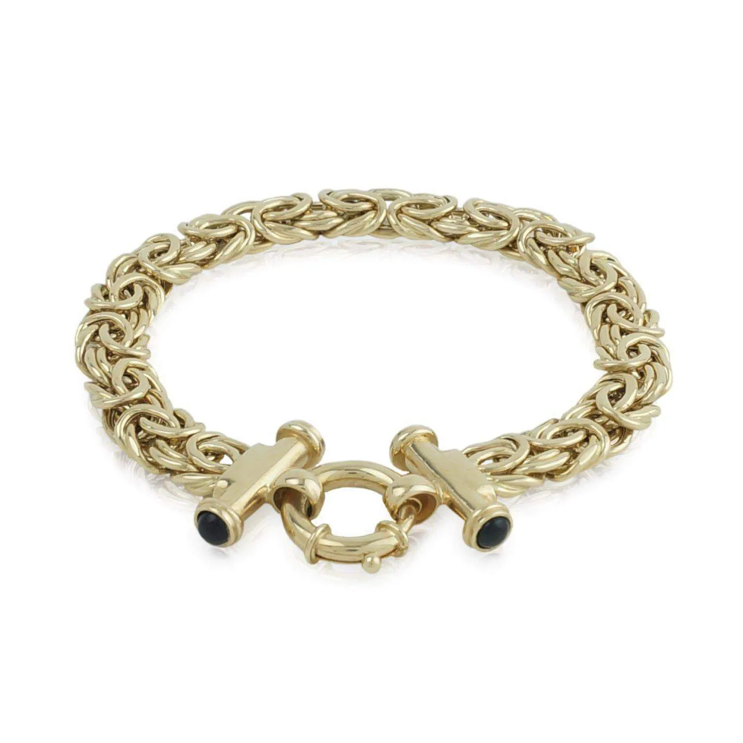 14K Byzantine Link Bracelet