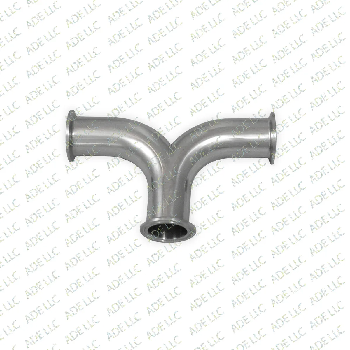 1.5" Tri Clamp Wye Bend