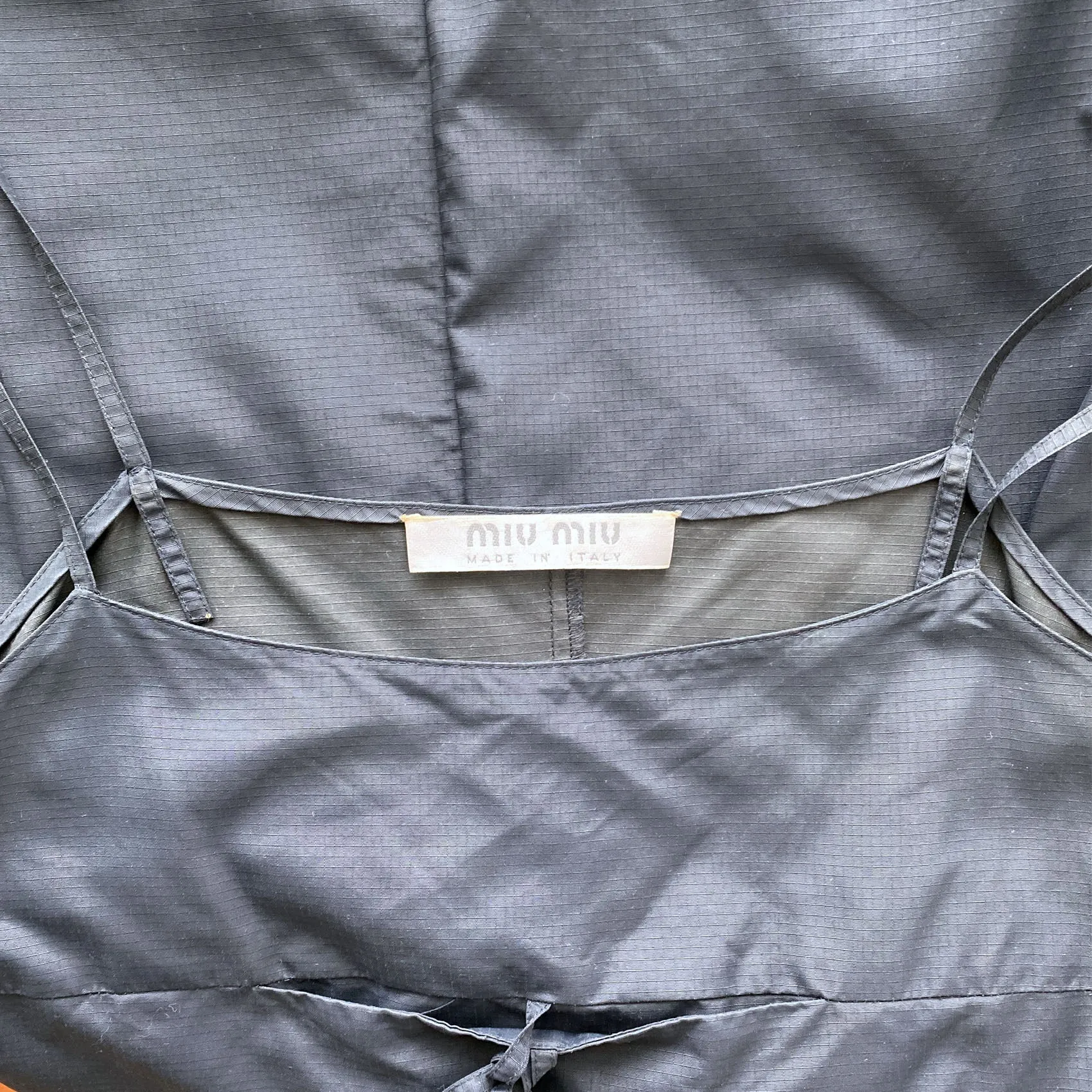 1999 Miu Miu Dress~ Folds Into Purse