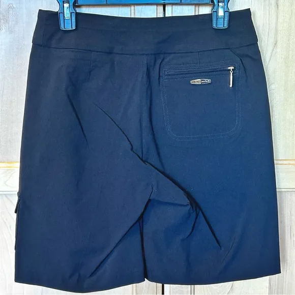2 Pairs of Jamie Sadock Women’s Golf Shorts Sz 8 Khaki Tan &amp; Black NWOT