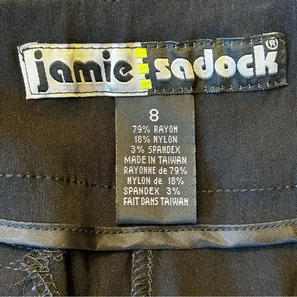2 Pairs of Jamie Sadock Women’s Golf Shorts Sz 8 Khaki Tan &amp; Black NWOT