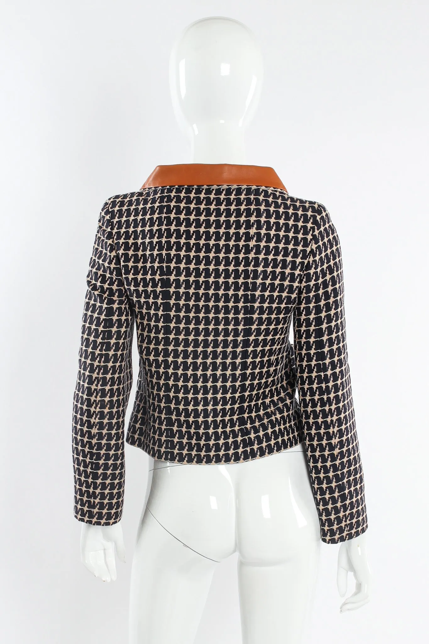 2001 S/S Herringbone Crop Jacket