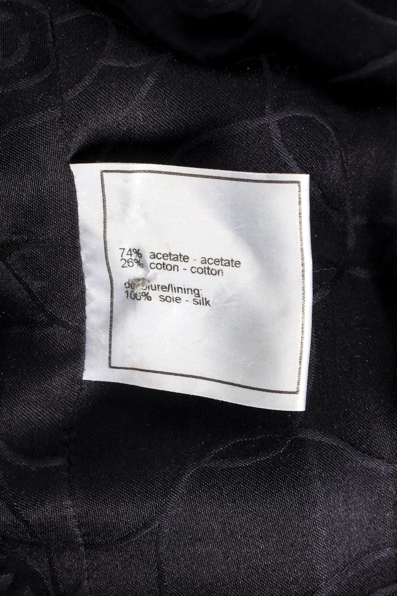 2001 S/S Herringbone Crop Jacket