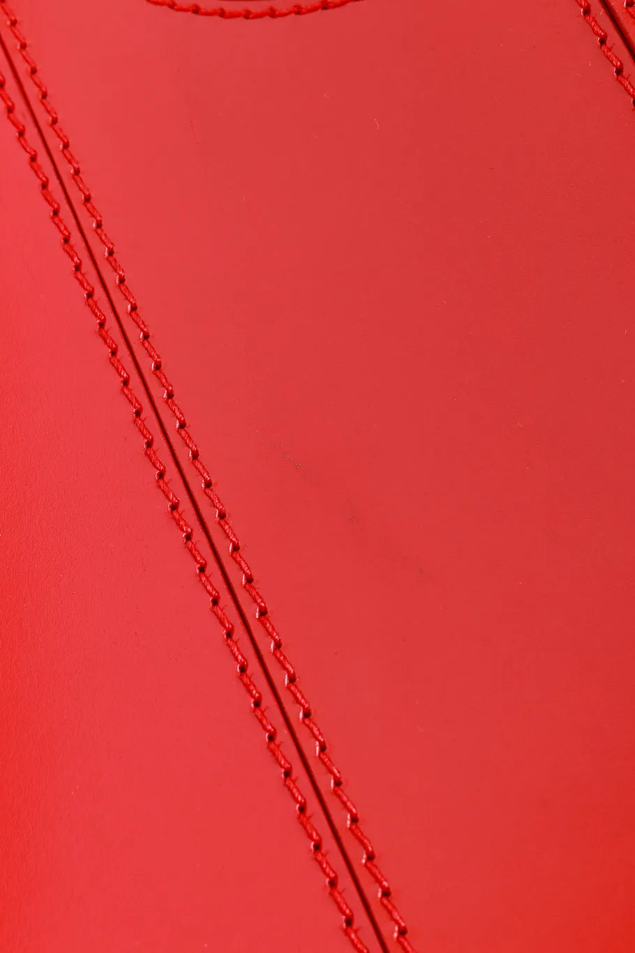 2018 F/W Structured Leather Corset