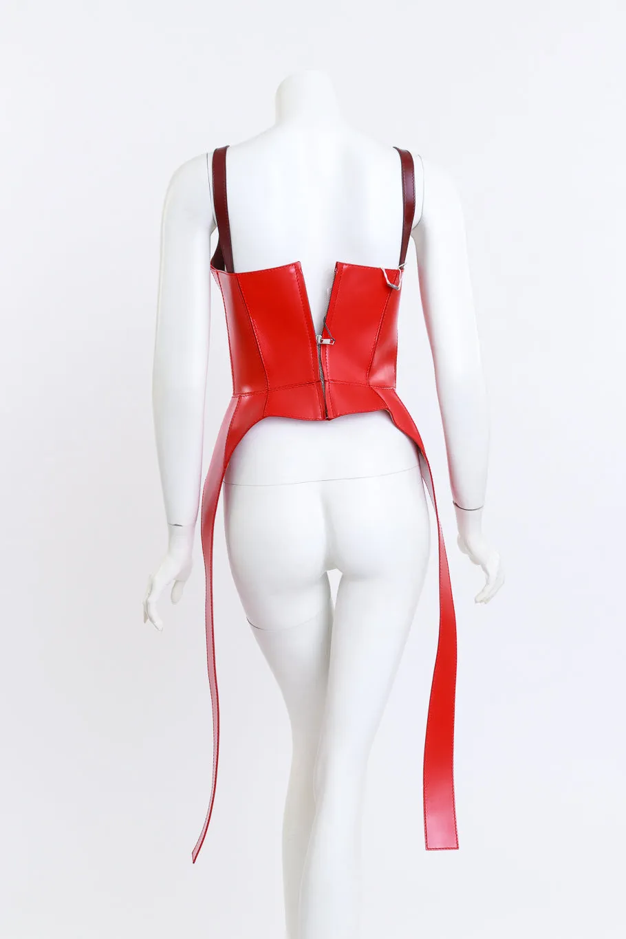 2018 F/W Structured Leather Corset