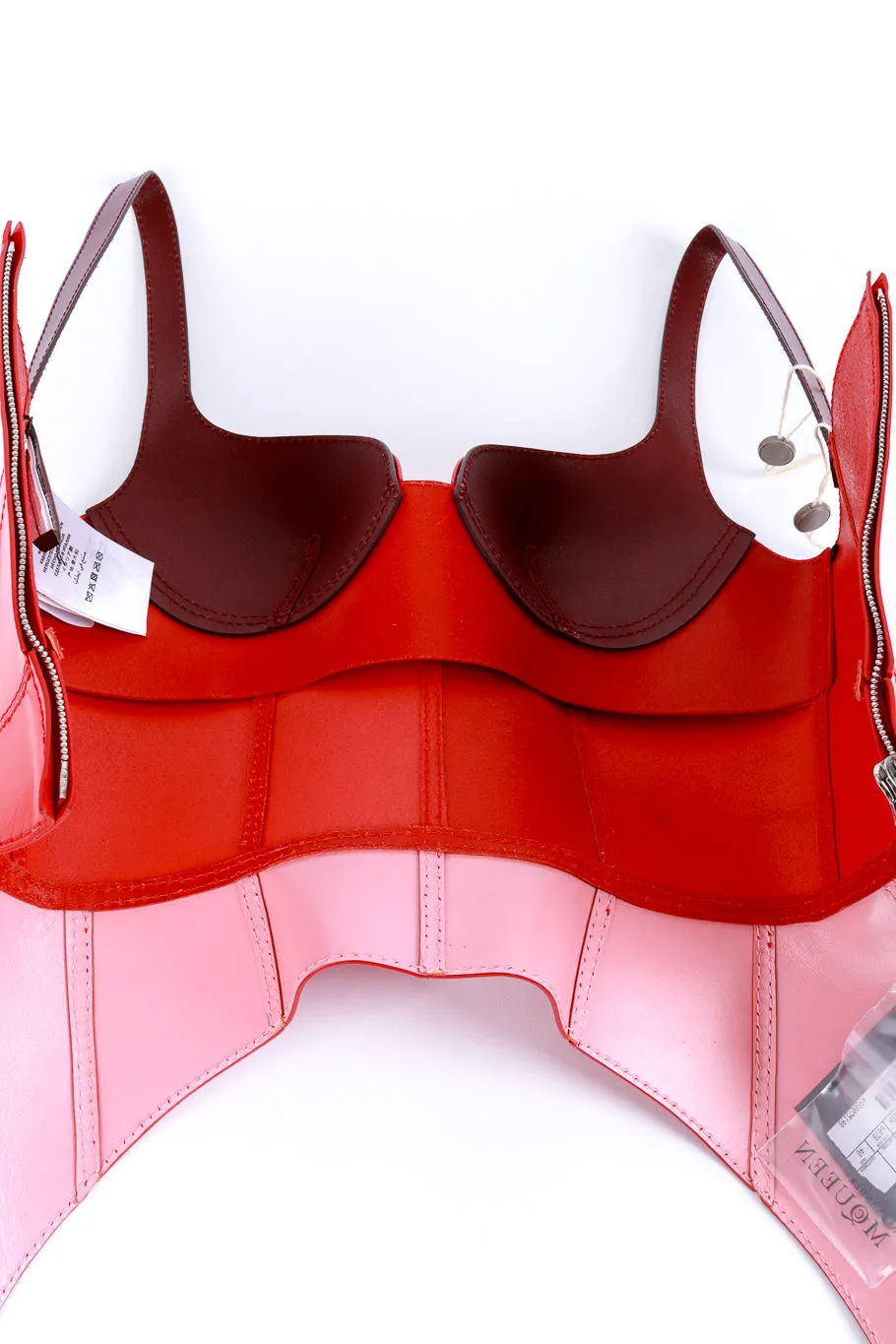2018 F/W Structured Leather Corset