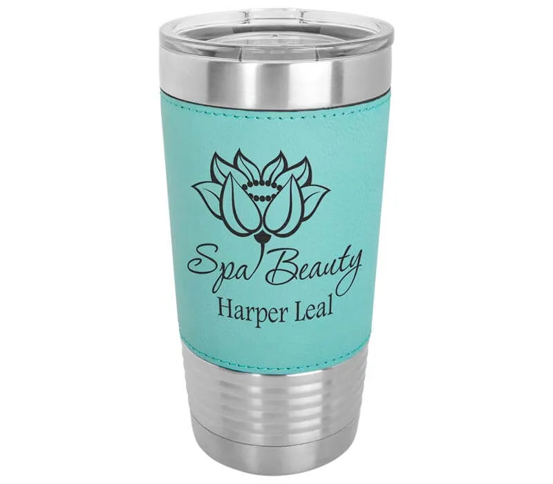 20oz Leatherette Tumbler