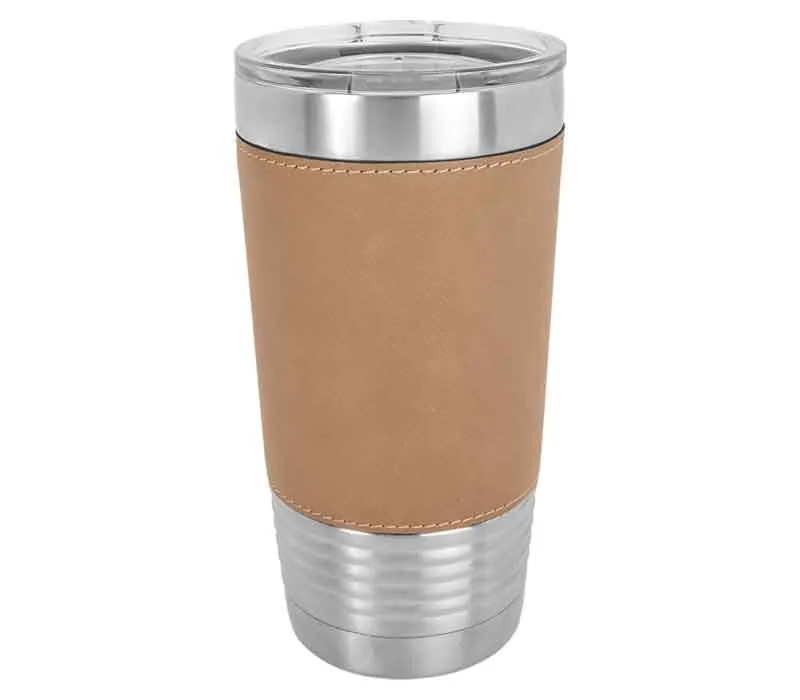 20oz Leatherette Tumbler
