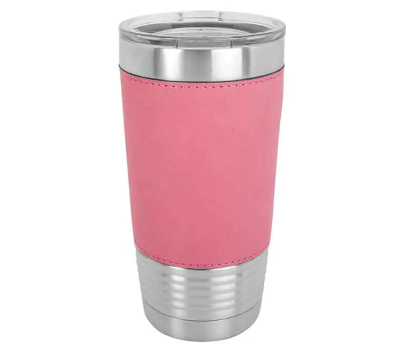 20oz Leatherette Tumbler