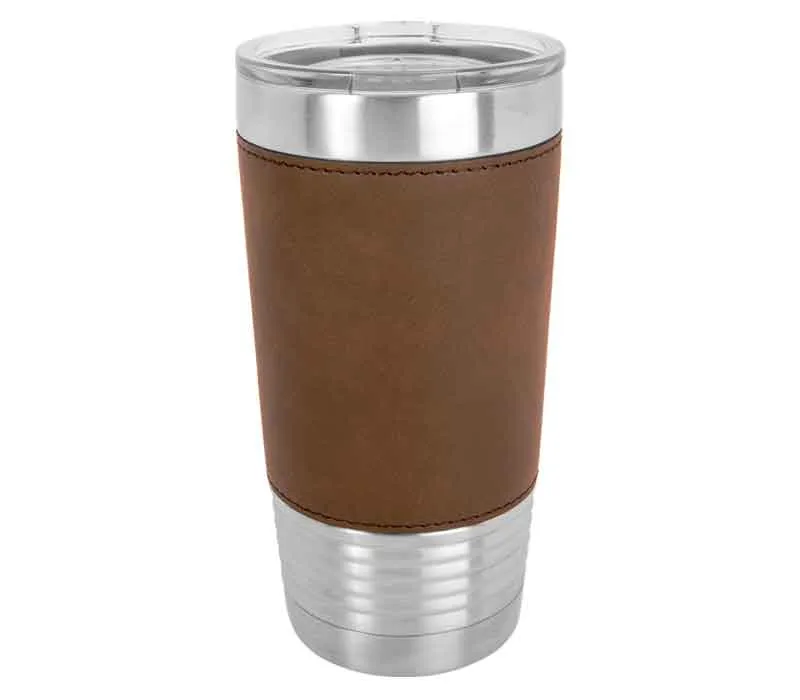 20oz Leatherette Tumbler