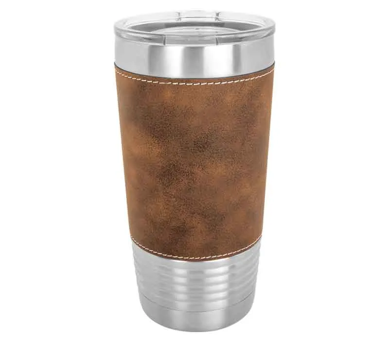 20oz Leatherette Tumbler