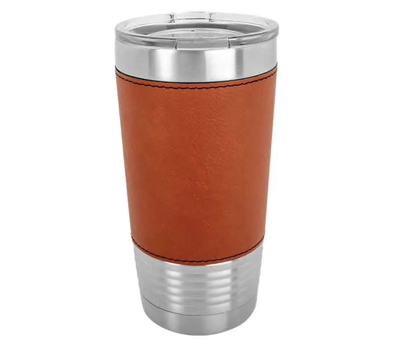20oz Leatherette Tumbler