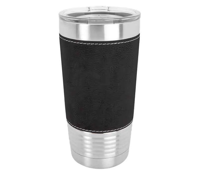 20oz Leatherette Tumbler
