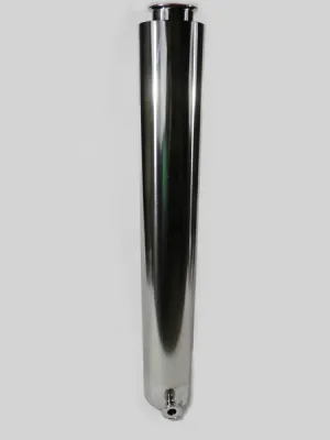 4" x 18" 675 Gram (1.5LB) Jacketed Tri Clamp Dewaxing Column for Essential Oil Extractors