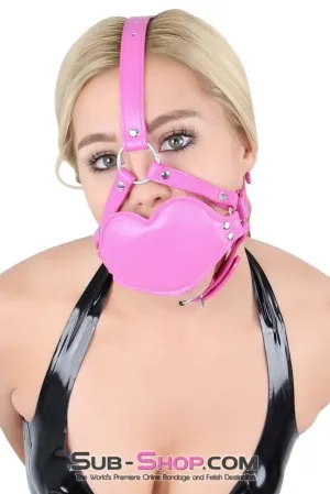 6746RS      Blow Job Trainer Hot Pink Thick Penis Gag Trainer