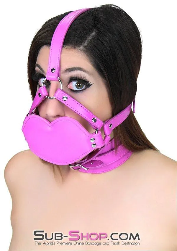 6746RS      Blow Job Trainer Hot Pink Thick Penis Gag Trainer
