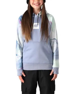 686 Kids' Bonded Fleece Pullover Hoodie Purple Impression 2025