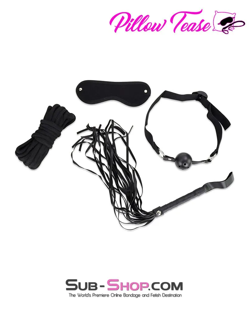 7908DL      8 Piece Black Total Bondage Kit