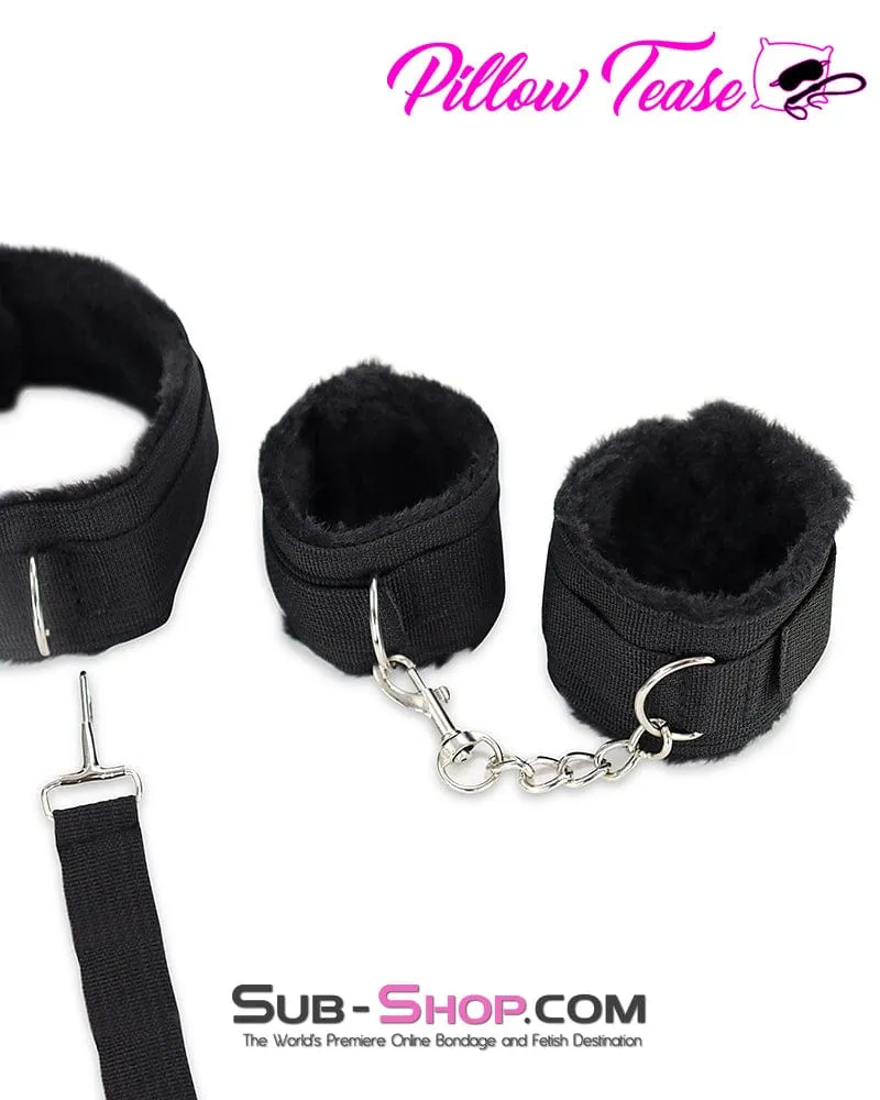 7908DL      8 Piece Black Total Bondage Kit