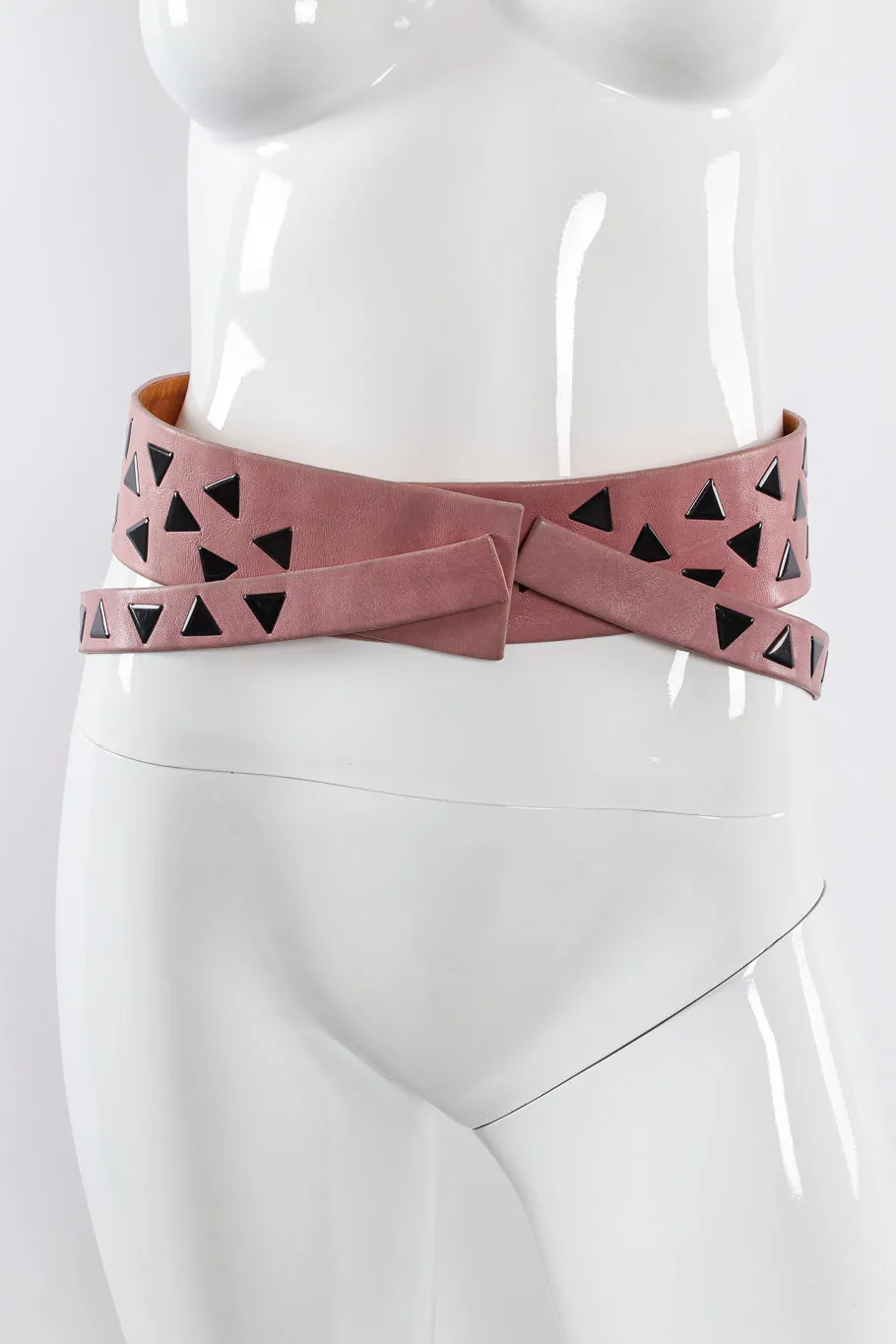 80s Geo Studded Waist Belt