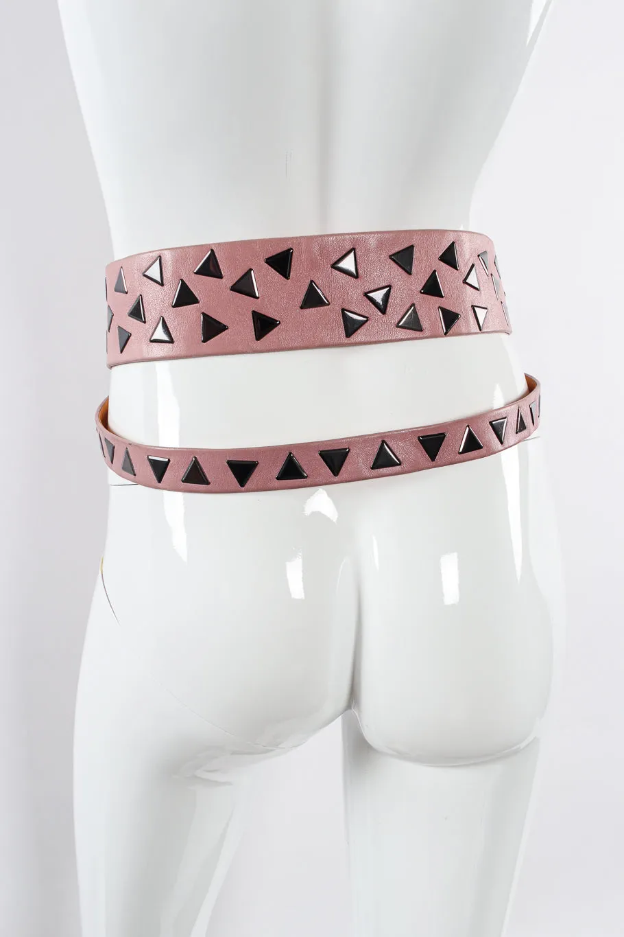 80s Geo Studded Waist Belt