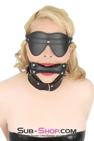 8925DL      Bondage Blinders Buckling Blindfold