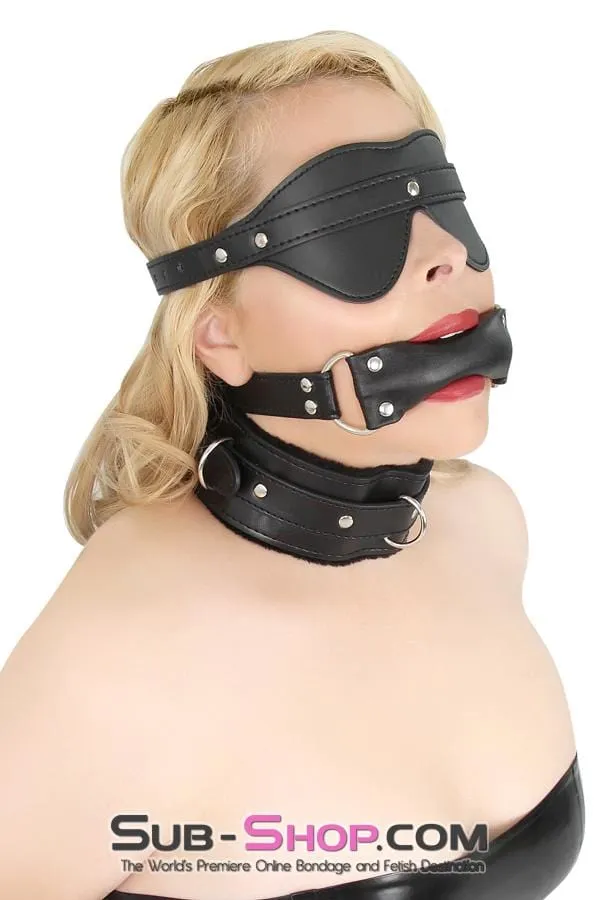8925DL      Bondage Blinders Buckling Blindfold