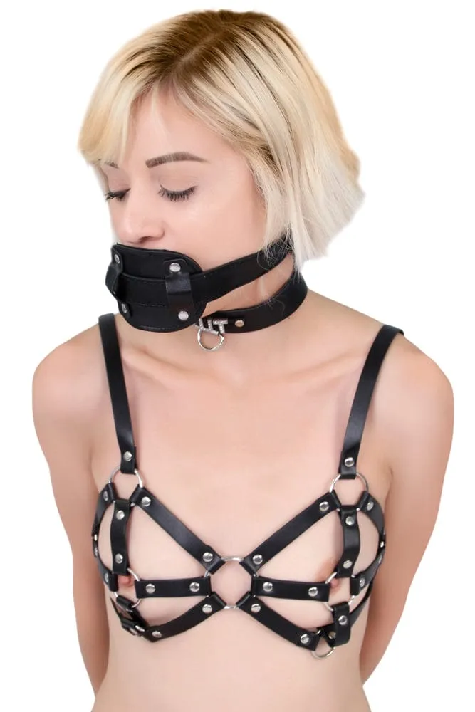 9897RS      Breast Cage Bondage Bra