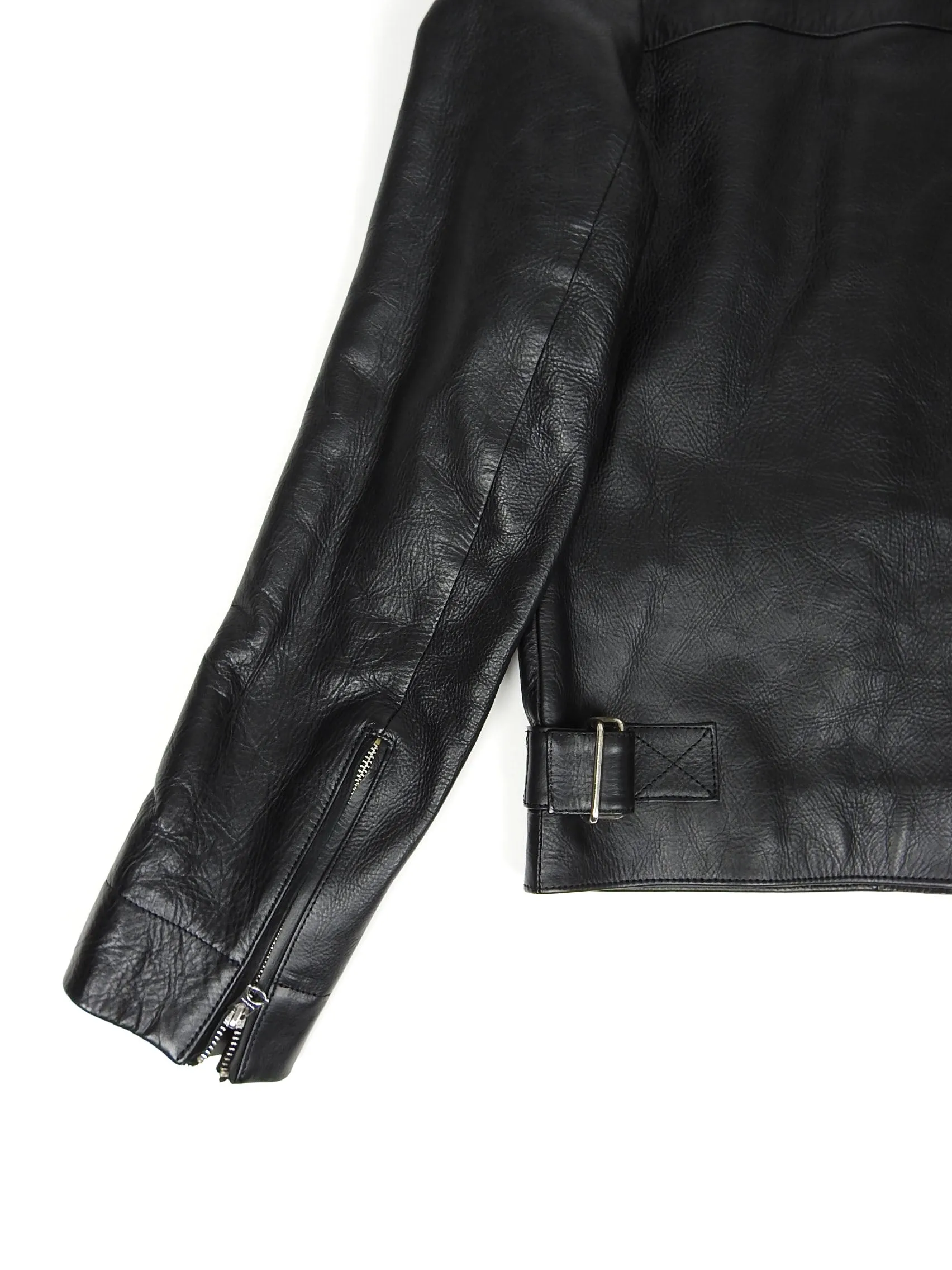 Acne Studios August Light PSS16 Leather Jscket Size 48