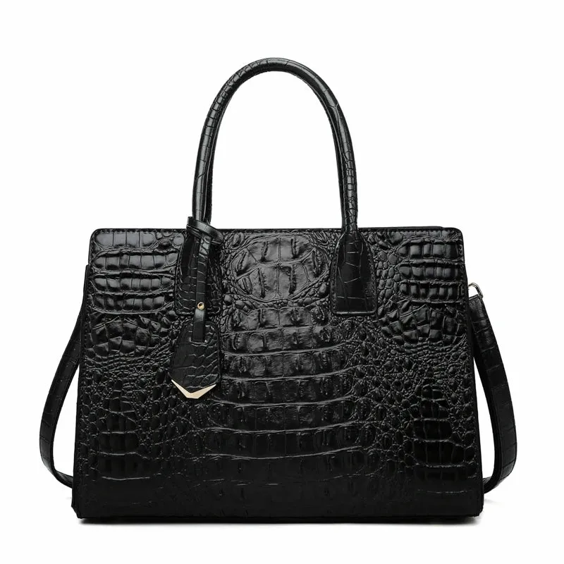 ALLIGATOR Leather Women Messenger Bags Crocodile Female Crossbody Shoulder Hand Bags for Women 2024 High Quality Ladies Handbags
