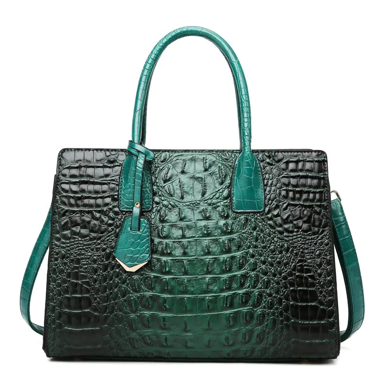 ALLIGATOR Leather Women Messenger Bags Crocodile Female Crossbody Shoulder Hand Bags for Women 2024 High Quality Ladies Handbags