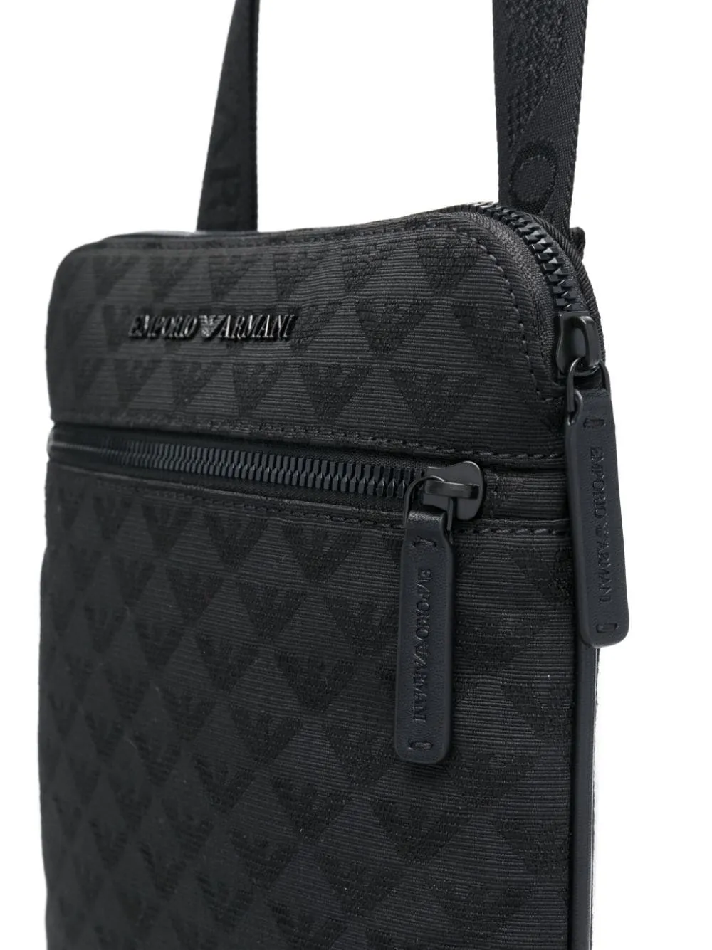 Allover logo crossbody bag