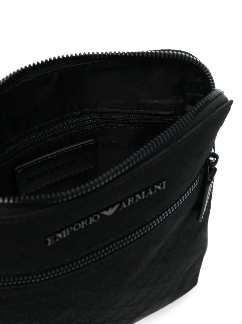 Allover logo crossbody bag