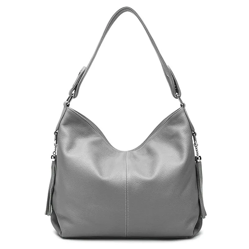 Allure Leather Hobo Bag Shoulder Bag Crossbody Bag for Women - One Size
