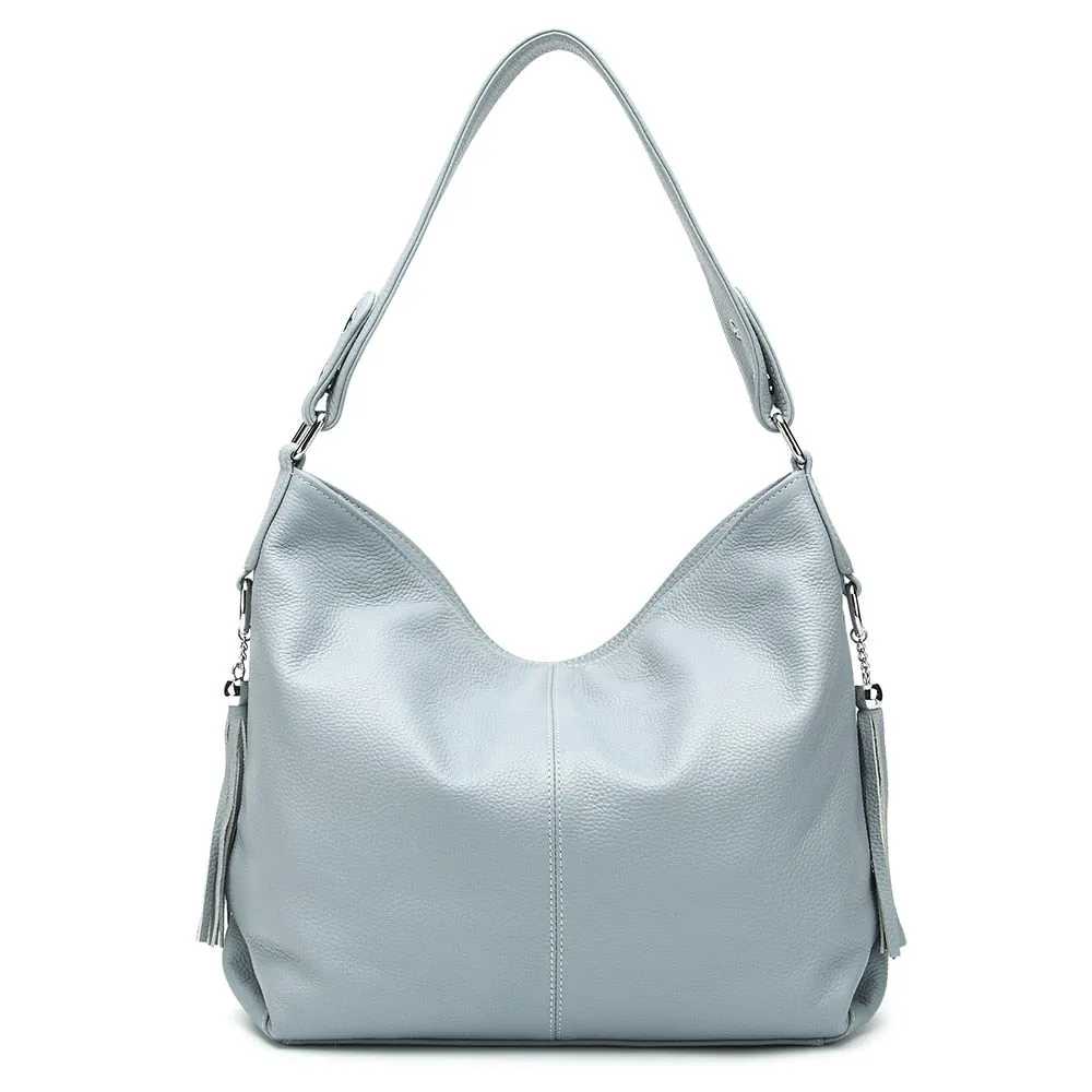 Allure Leather Hobo Bag Shoulder Bag Crossbody Bag for Women - One Size