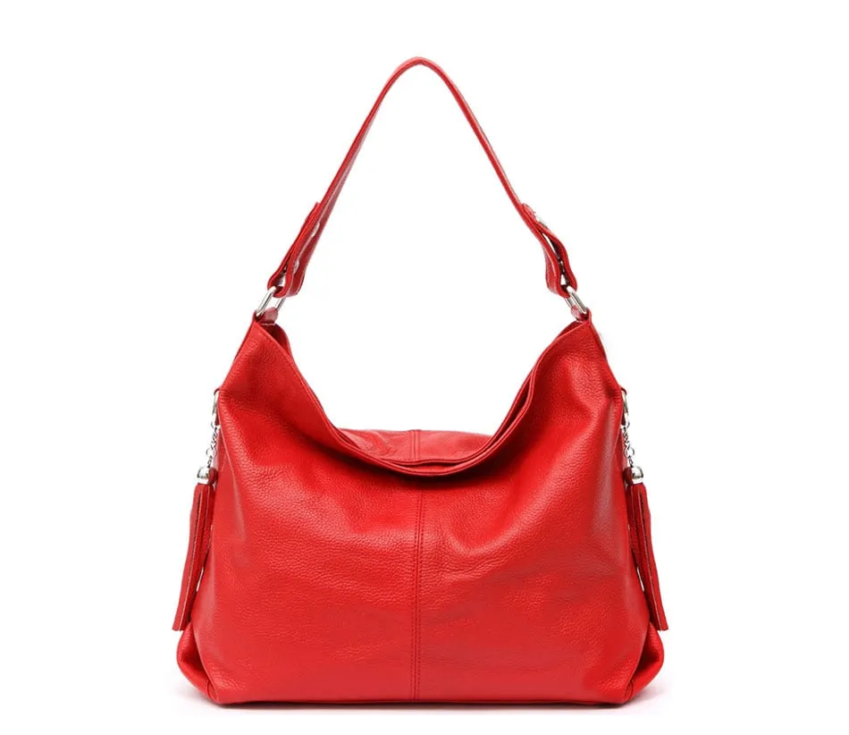 Allure Leather Hobo Bag Shoulder Bag Crossbody Bag for Women - One Size