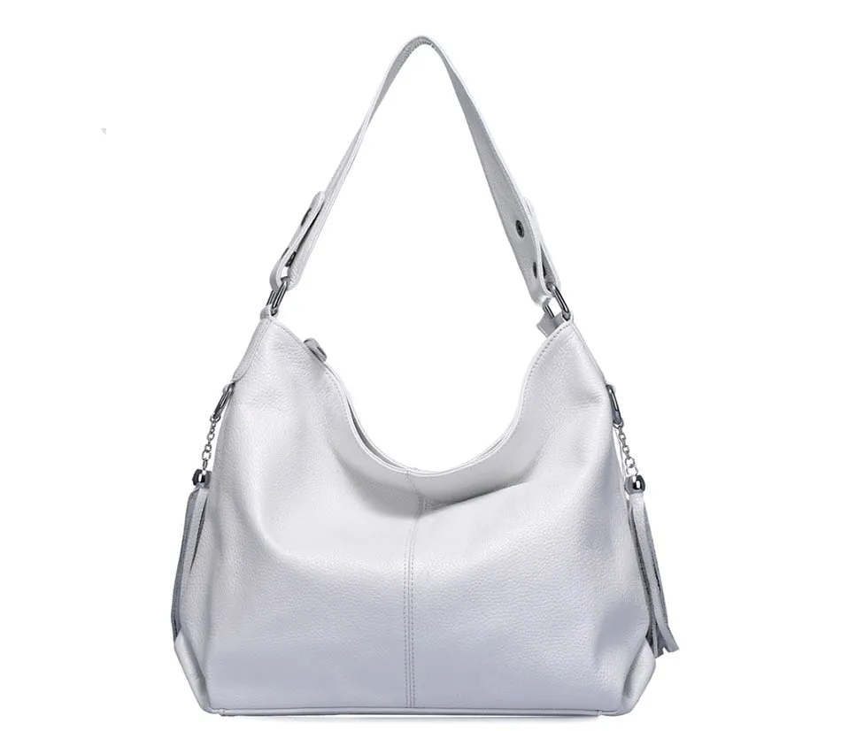 Allure Leather Hobo Bag Shoulder Bag Crossbody Bag for Women - One Size