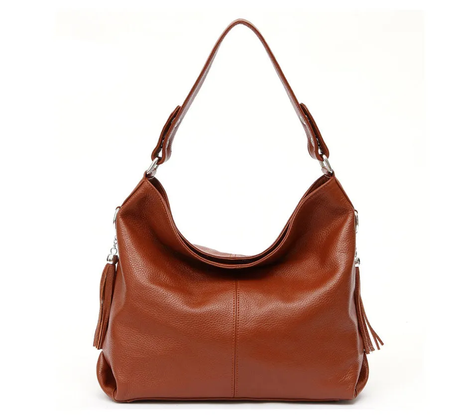 Allure Leather Hobo Bag Shoulder Bag Crossbody Bag for Women - One Size