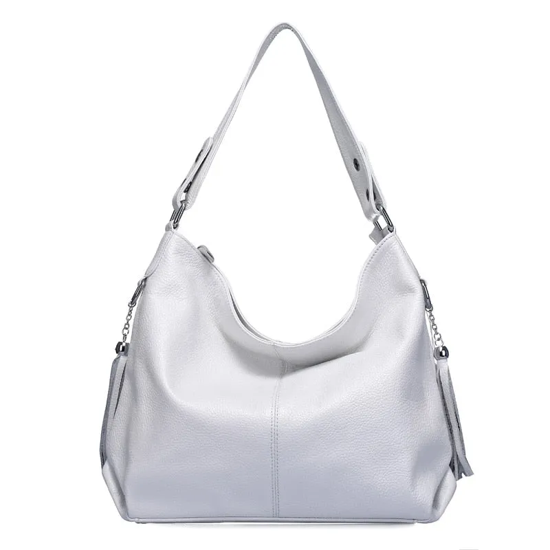 Allure Leather Hobo Bag Shoulder Bag Crossbody Bag for Women - One Size