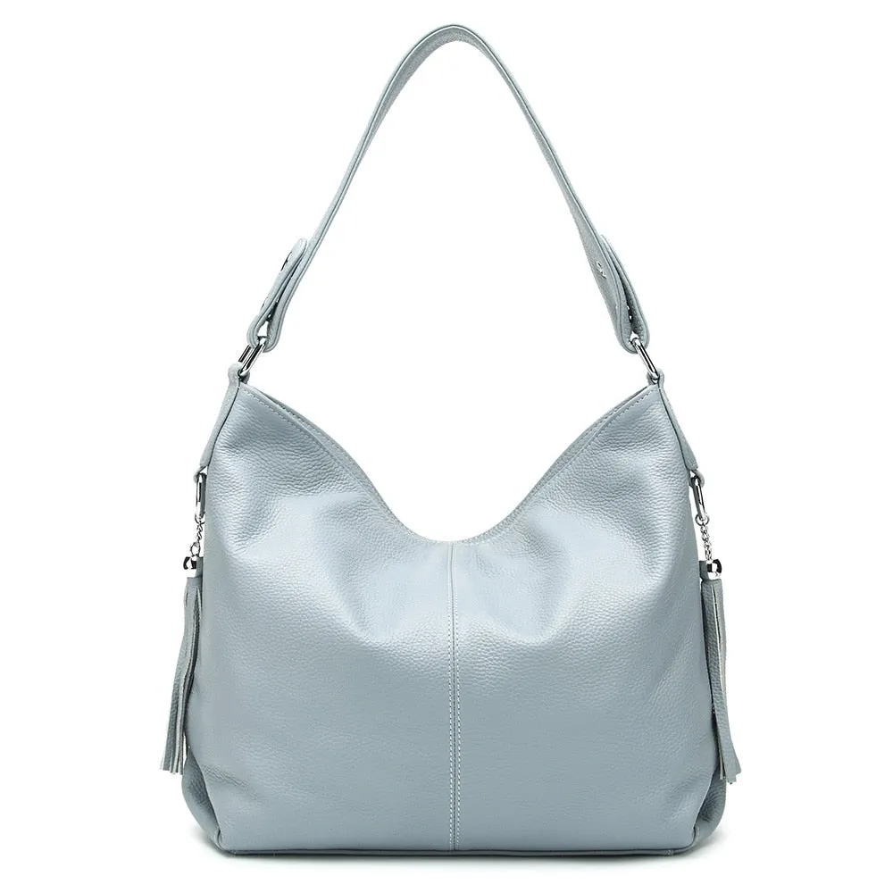 Allure Leather Hobo Bag Shoulder Bag Crossbody Bag for Women - One Size
