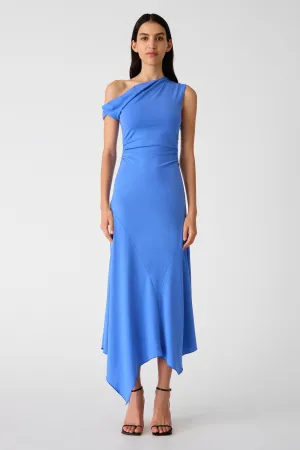 ALMA MATTE JERSEY MIDI DRESS