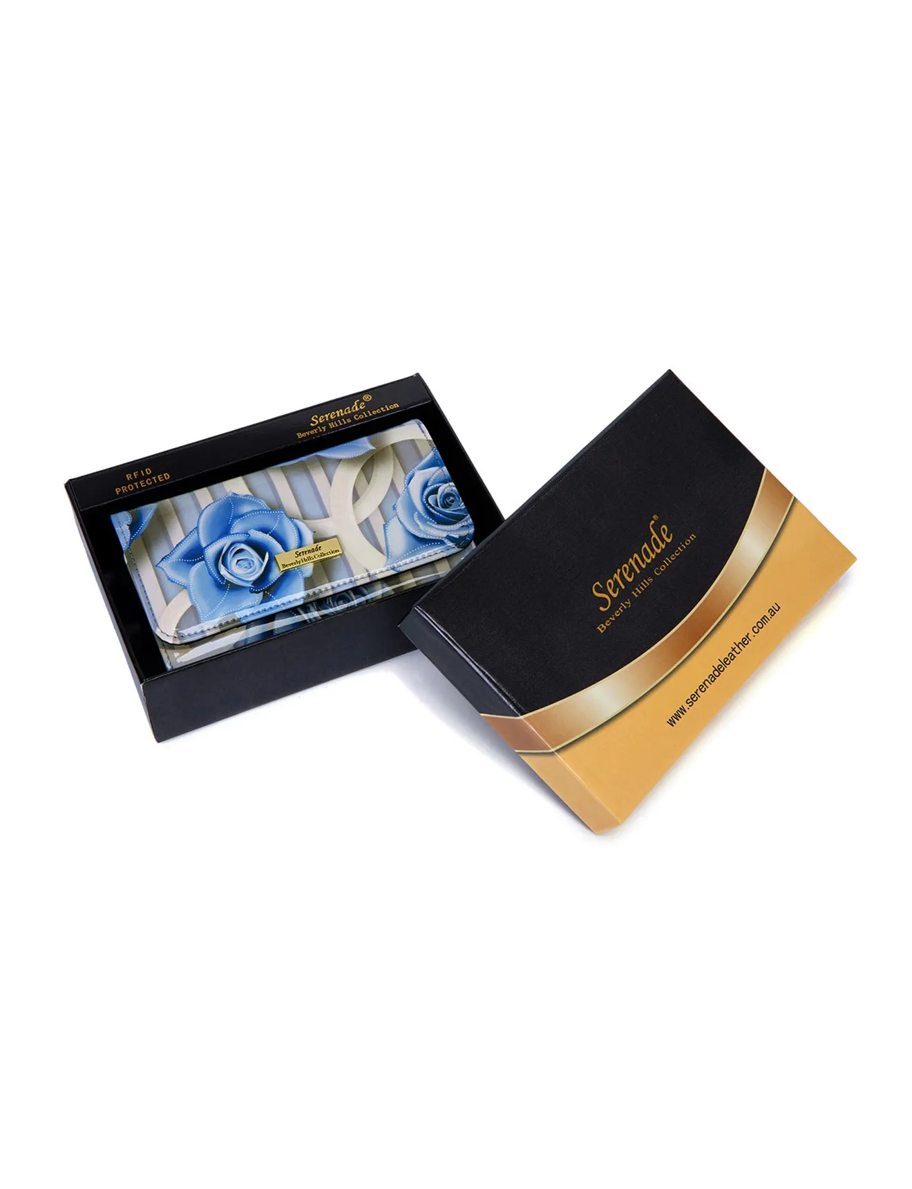ANNABELLE MED LEATHER RFID WALLET- WSF2202