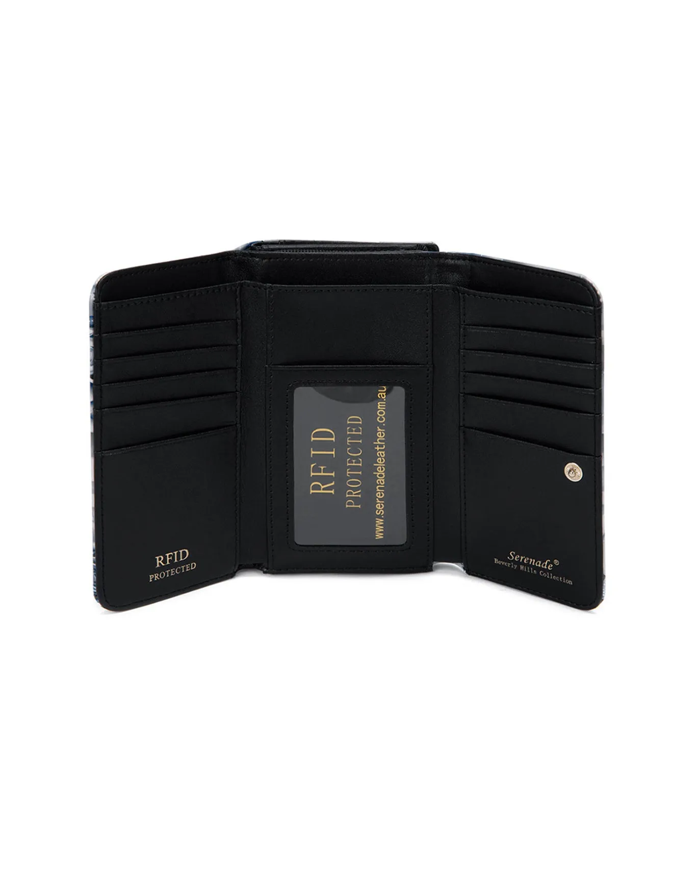 ANNABELLE MED LEATHER RFID WALLET- WSF2202