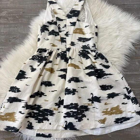 Anthropologie Flight of Swans Dress • Twinkle by Wenlan Sz 4