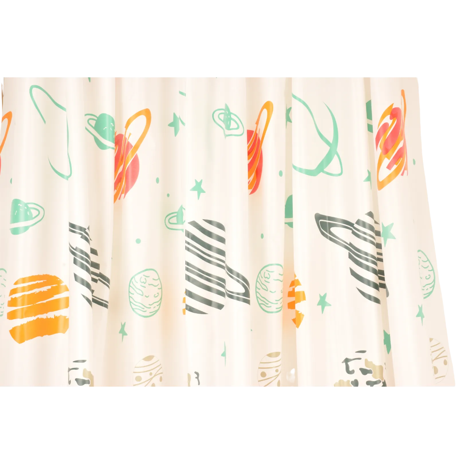 Anti Mould Printed Shower Curtain - Style B