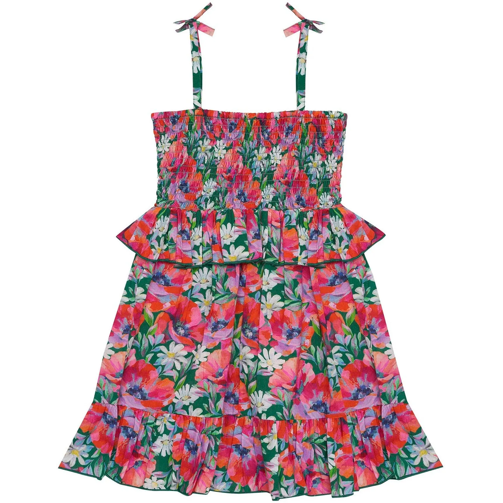 Arabella Dress-Foliage Summer Field